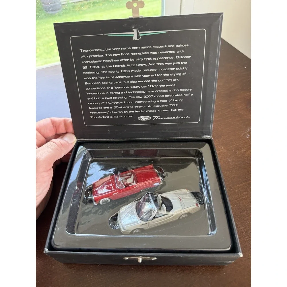 Hallmark Ford Thunderbird 50th Anniversary Die-Cast Cars Set - 1955 & 2005